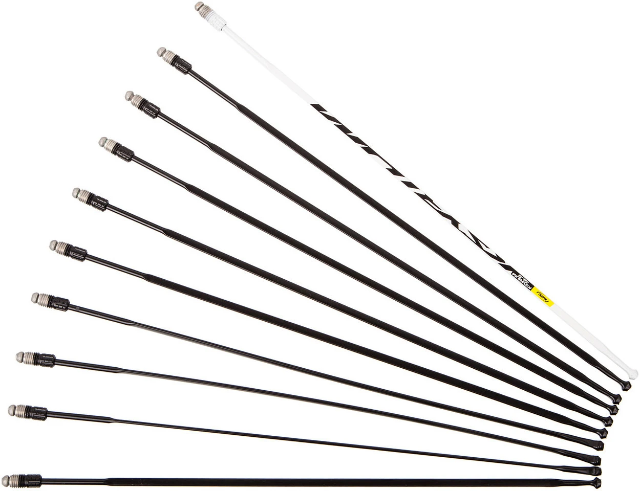 Mavic Ksyrium SLS/SLE/Pro Exalith Ersatzspeichen Modell 2013-2016 1 Mavic Ksyrium SLS/SLE/Pro Exalith Ersatzspeichen Modell 2013-2016