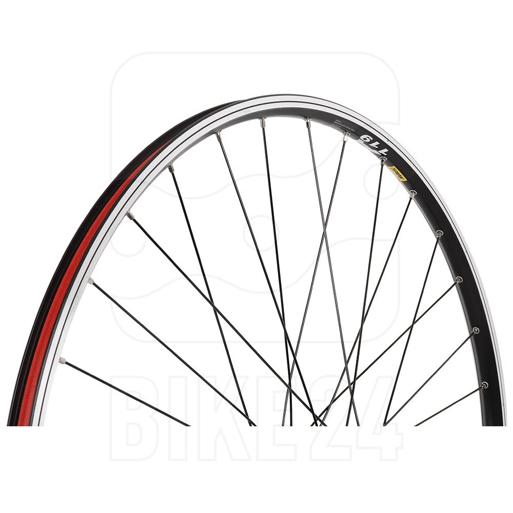 Shimano | Mavic - Deore Trekking FH-T610 | A 119 - 28 Zoll Hinterrad - Felgenbremsen - QR - Schwarz/silber 3 Shimano | Mavic - Deore Trekking FH-T610 | A 119 - 28 Zoll Hinterrad - Felgenbremsen - QR - Schwarz/silber – Bild 3