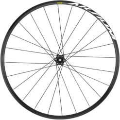 Mavic Aksium Disc Vorderrad - Drahtreifen - 6-Loch - 12x100mm/QR - Schwarz