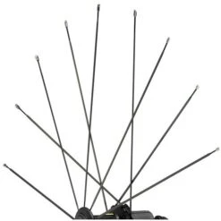 Mavic Speichen 296mm Für Crossride Tubeless 29" 2016 Hinterräder - Antriebsseite (12 Stück) - V2381401 - Schwarz