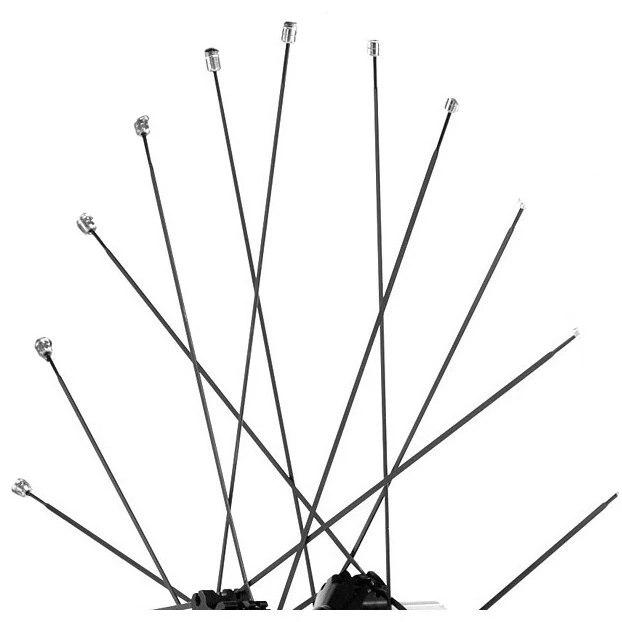 Mavic Speichen 296mm Für Ellipse 11 Hinterräder (10 Stück) - 12033801 - Schwarz 1 Mavic Speichen 296mm Für Ellipse 11 Hinterräder (10 Stück) - 12033801 - Schwarz