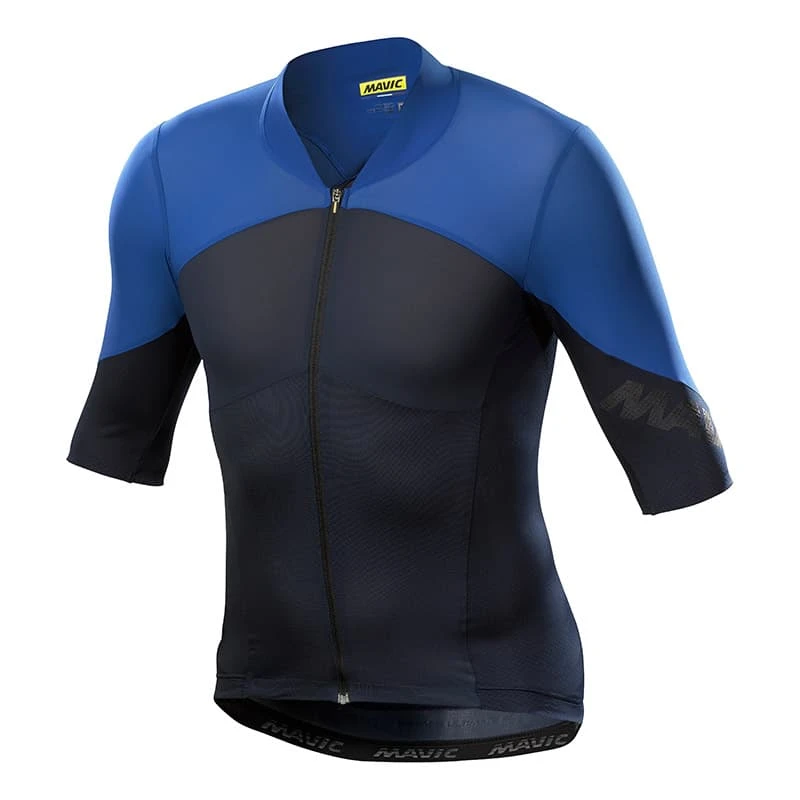 Mavic Cosmic Ultimate Slim Kurzarmtrikot Blau 1 Mavic Cosmic Ultimate Slim Kurzarmtrikot Blau