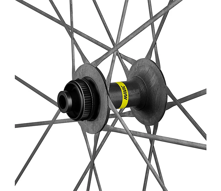 Mavic Cosmic Ultimate T Disc Carbon Laufradsatz - Tubular - Centerlock - VR: 12x100/QR | HR: 12x142mm/QR - Schwarz 3 Mavic Cosmic Ultimate T Disc Carbon Laufradsatz - Tubular - Centerlock - VR: 12x100/QR | HR: 12x142mm/QR - Schwarz – Bild 3