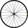 Mavic Ksyrium SL Disc UST Vorderrad | Centerlock | 12x100mm/QR - Schwarz