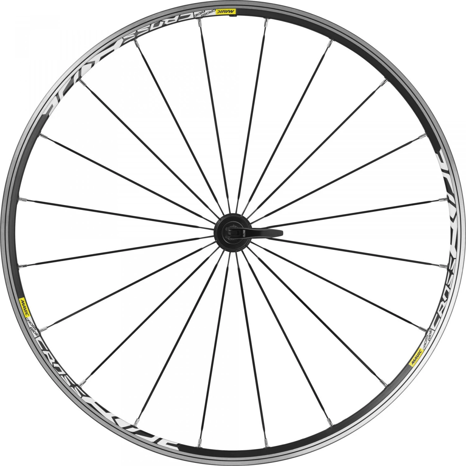 Mavic Crossride UB Laufradsatz - 26" | Aluminium | Clincher | QR 100/135 - HG - Black 2 Mavic Crossride UB Laufradsatz - 26" | Aluminium | Clincher | QR 100/135 - HG - Black – Bild 2