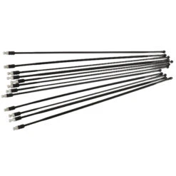 Mavic Speichen Set Für Crossmax Pro / XA Pro Vorderrad - 29" | 293mm | 12 Stück | Non-Drive-Side - Schwarz