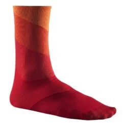 Socken Mavic Graphic Stripes Rot/orange