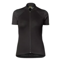 Mavic Sequence Graphic Damen Kurzarmtrikot Schwarz