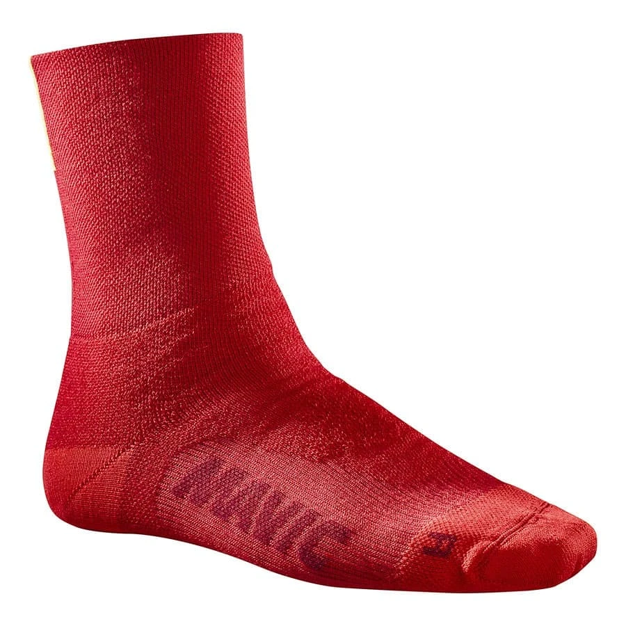 Mavic Essential Thermo Socken Rot 1 Mavic Essential Thermo Socken Rot