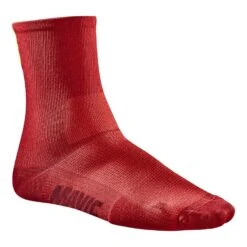 Mavic Essential Socken Lang Rot