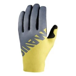 Mavic Deemax Handschuhe Lang Grau/gelb