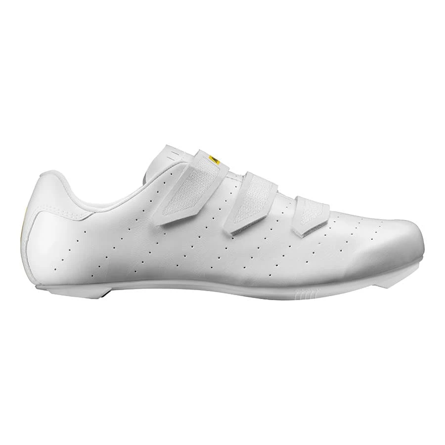 Mavic Cosmic Rennradschuhe Weiß/gelb 1 Mavic Cosmic Rennradschuhe Weiß/gelb