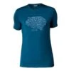 Mavic Cyclist Brain T-Shirt Blau
