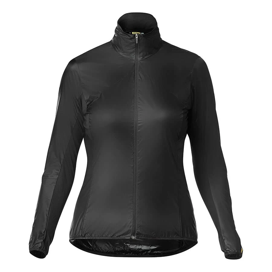 Mavic Sirocco Damen Windjacke Leicht Schwarz - Slim Fit 1 Mavic Sirocco Damen Windjacke Leicht Schwarz - Slim Fit
