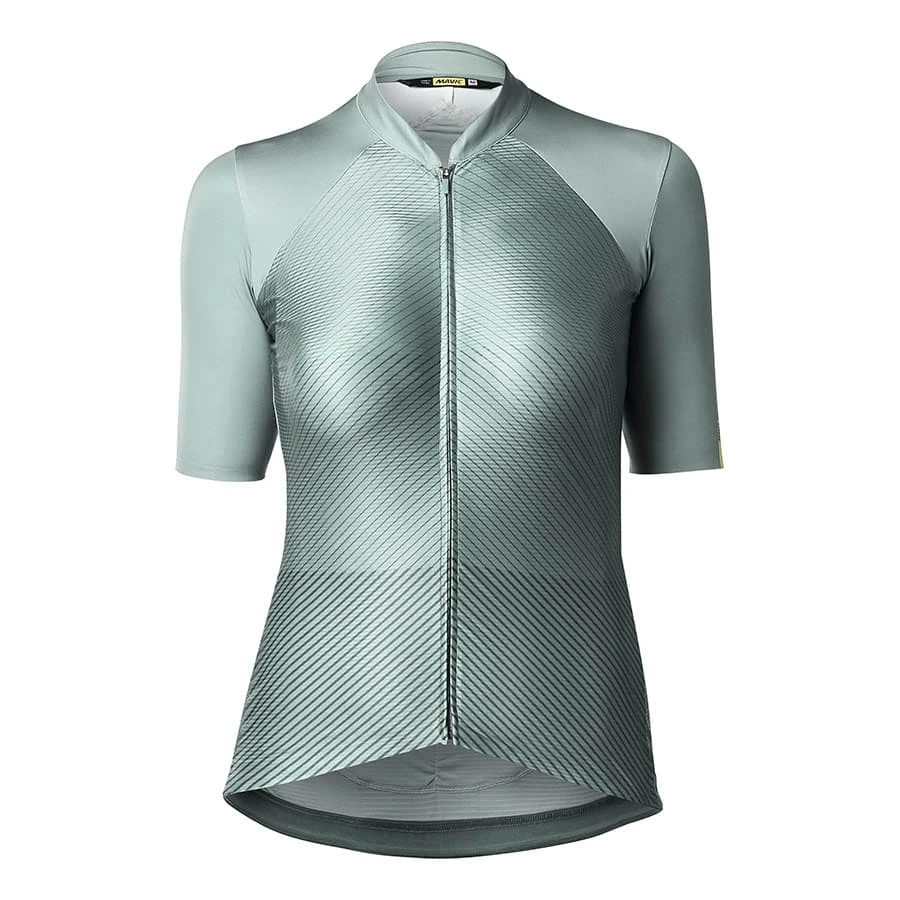 Mavic Sequence Pro Damen Kurzarmtrikot Grün 1 Mavic Sequence Pro Damen Kurzarmtrikot Grün