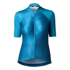 Mavic Sequence Pro Damen Kurzarmtrikot Blau