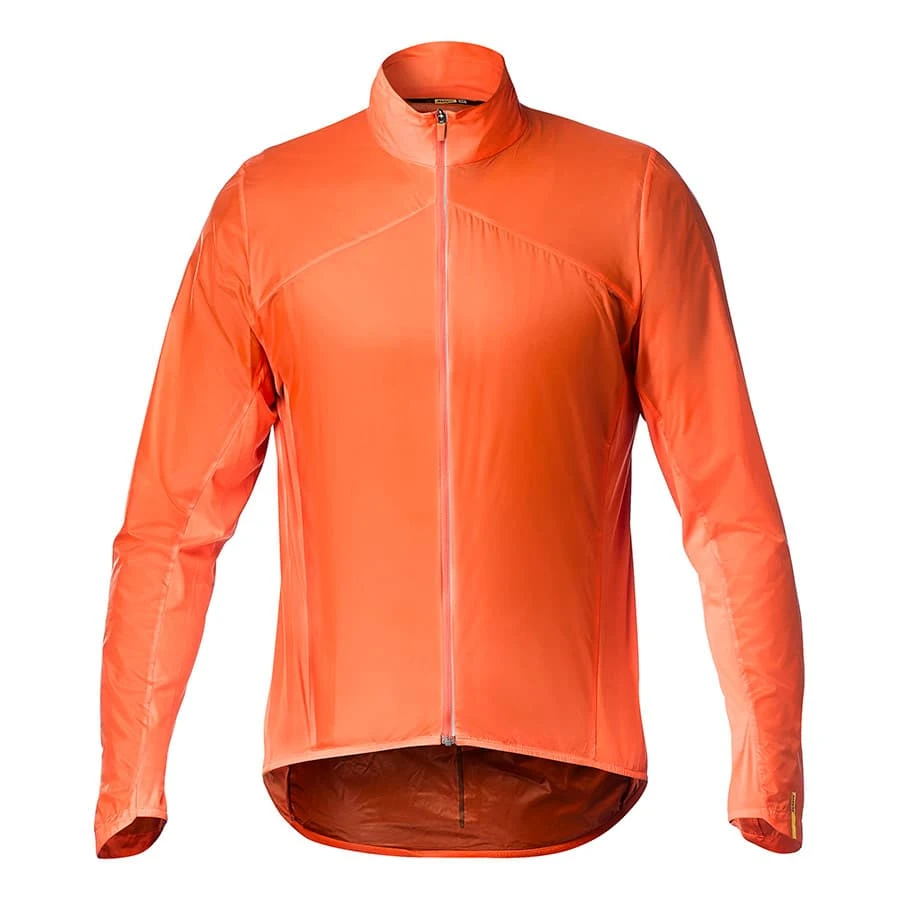 Mavic Sirocco Windjacke Leicht Orange - Slim Fit 1 Mavic Sirocco Windjacke Leicht Orange - Slim Fit