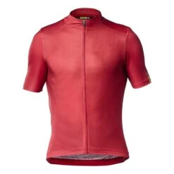 Mavic Cosmic Pro Graphic Kurzarmtrikot Rot