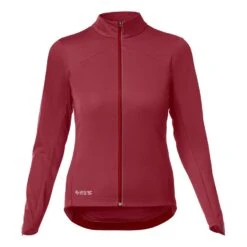 Mavic Mistral GORE-TEX INFINIUM™ Damen Langarmtrikot Granatrot