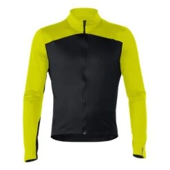 Mavic Cosmic Thermo Langarmtrikot Gelb/schwarz