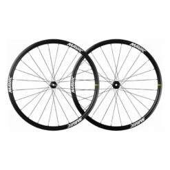 Mavic Ksyrium 30 Disc Center Lock Laufradsatz Vorderradachse 12x100 Mm - Hinterradachse 12x142 Mm Schwarz