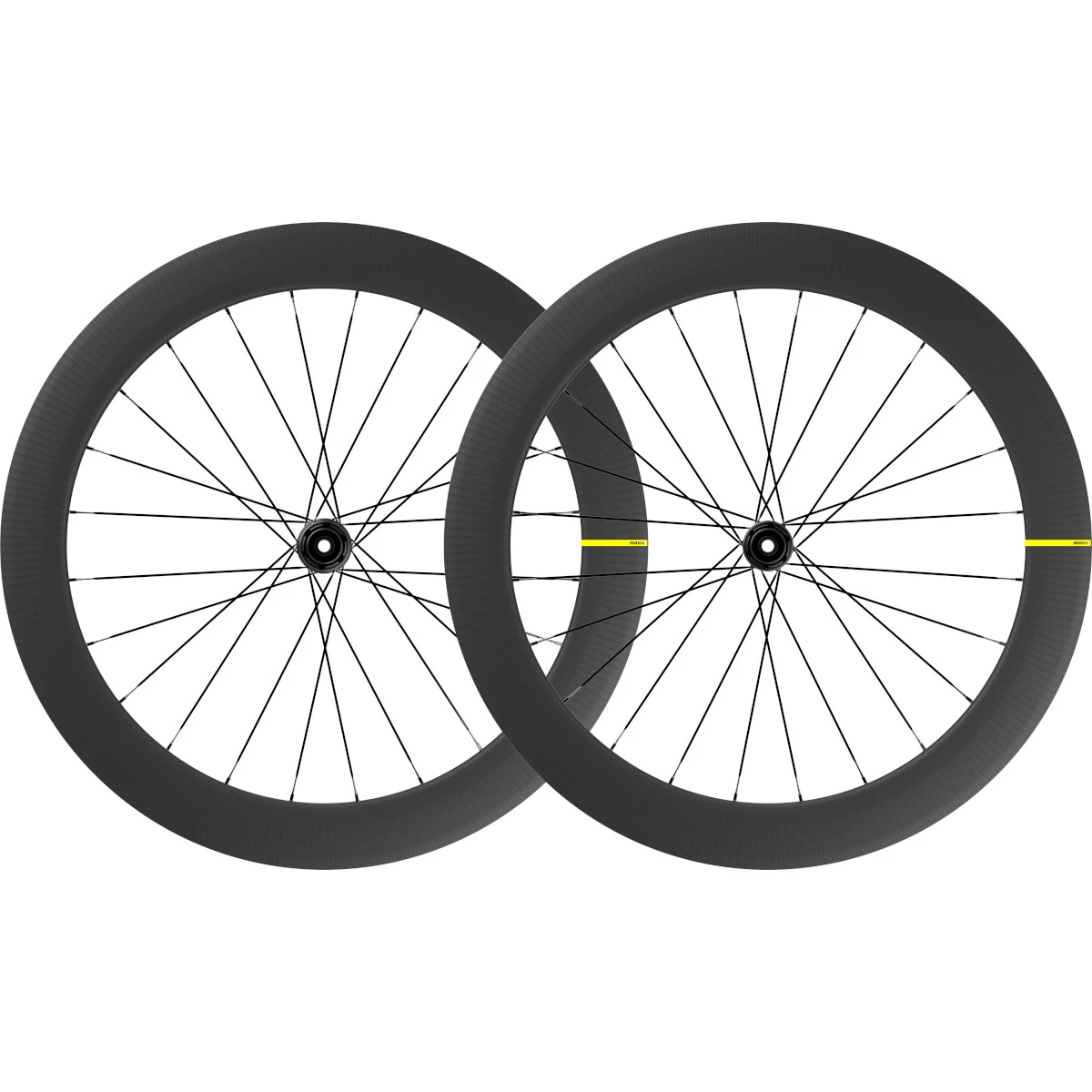 Mavic Cosmic SL 65 Disc Carbon UST Laufradsatz - Centerlock - VR: 12x100mm/QR | HR: 12x142mm/QR - Shimano HG 1 Mavic Cosmic SL 65 Disc Carbon UST Laufradsatz - Centerlock - VR: 12x100mm/QR | HR: 12x142mm/QR - Shimano HG