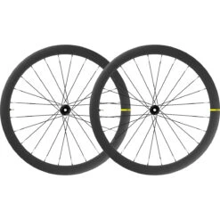 Mavic Cosmic SL 45 Disc Carbon UST Laufradsatz - Centerlock - VR: 12x100mm/QR | HR: 12x142mm/QR - Shimano HG