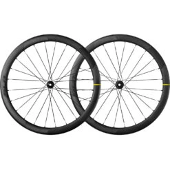 Mavic Cosmic SLR 45 Carbon UST Laufradsatz - Centerlock - VR: 12x100mm/QR | HR: 12x142mm/QR - Shimano HG